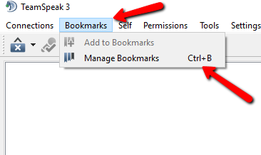 Open Bookmark Window