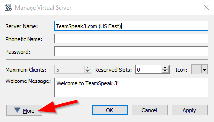 Teamspeak Support - to change the host banner in TeamSpeak 3