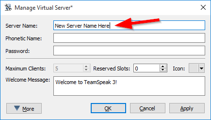 Server Name